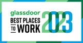 Glassdoor Best Places to Work 2023 logo